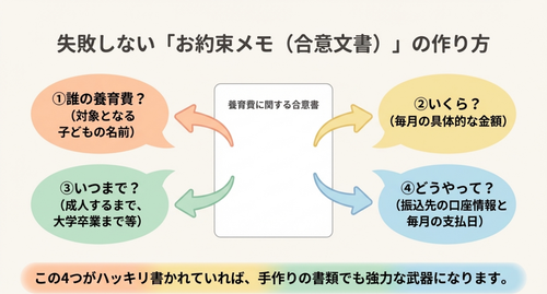 合意文書に書く内容